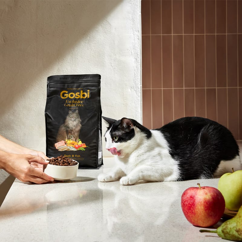 Exclusive Grain Free Cat Sterilized Duck with Fish